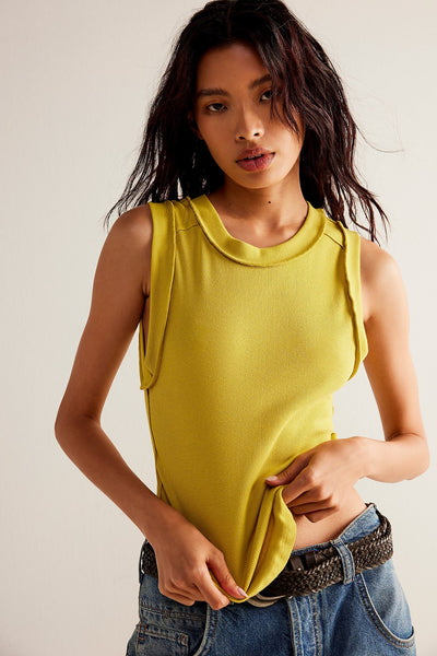 Free People Kate Tee Citronelle