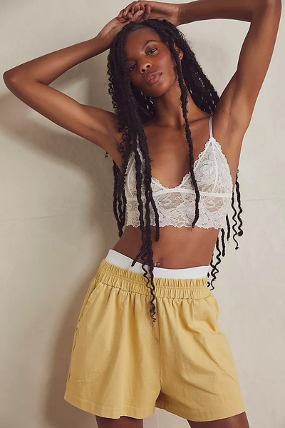 Free People Everyday Bra in Ivory